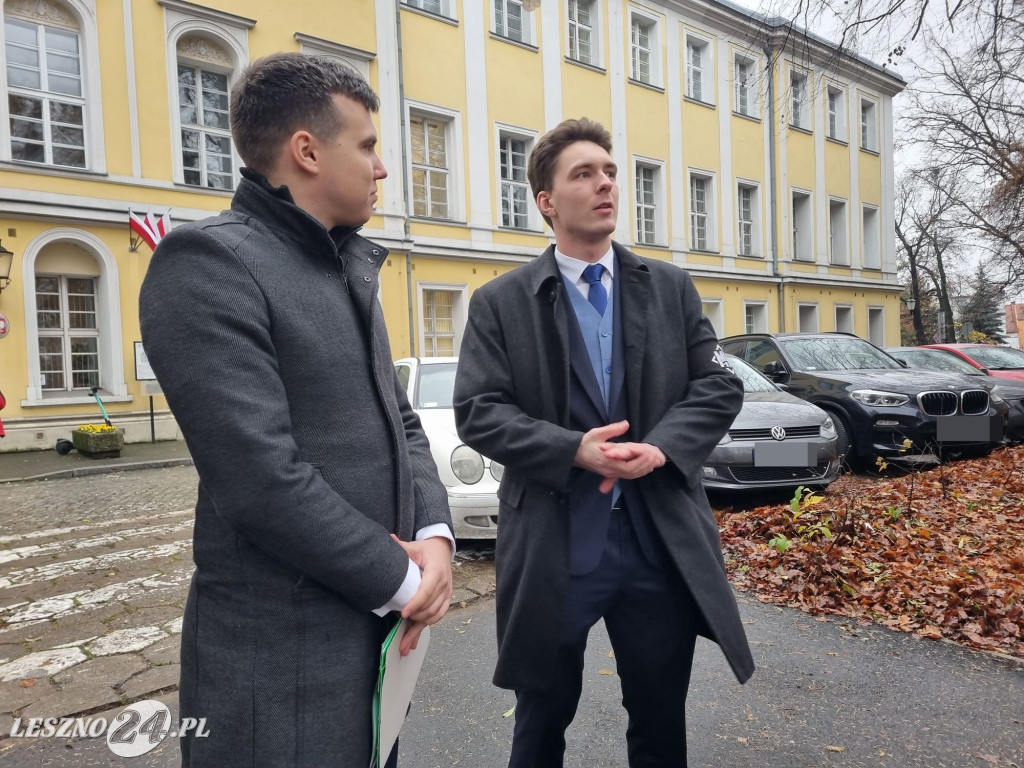 Konferencja prasowa Młodzieży Wszechpolskiej