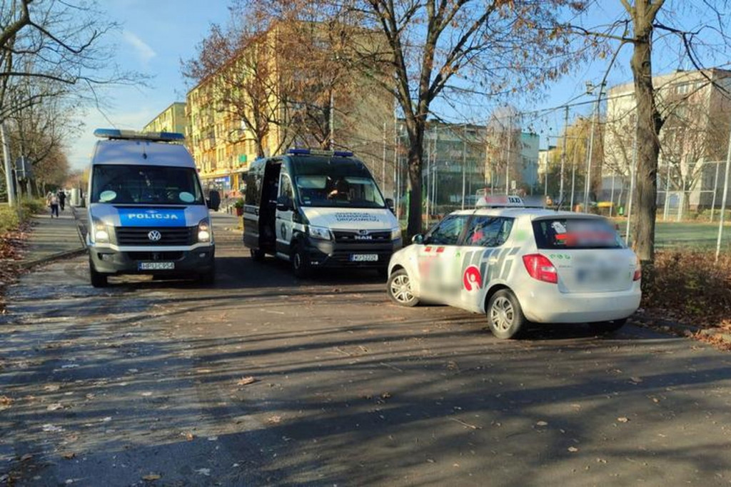 Funkcjonariusze kontrolowali taksówki