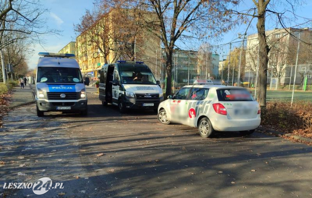 Funkcjonariusze kontrolowali taksówki