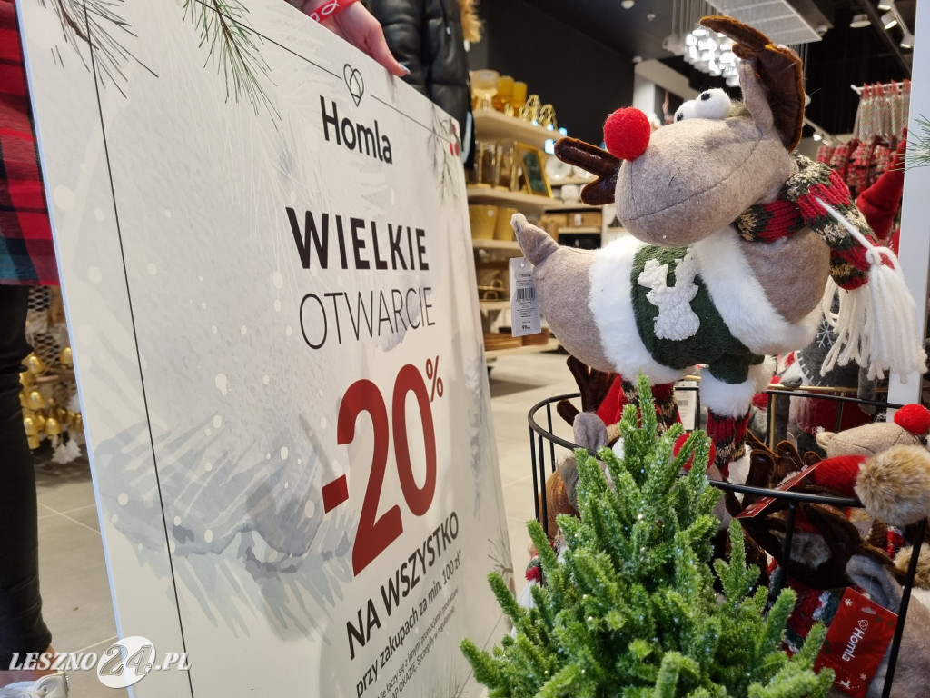 Wielkie otwarcie Homla w Lesznie