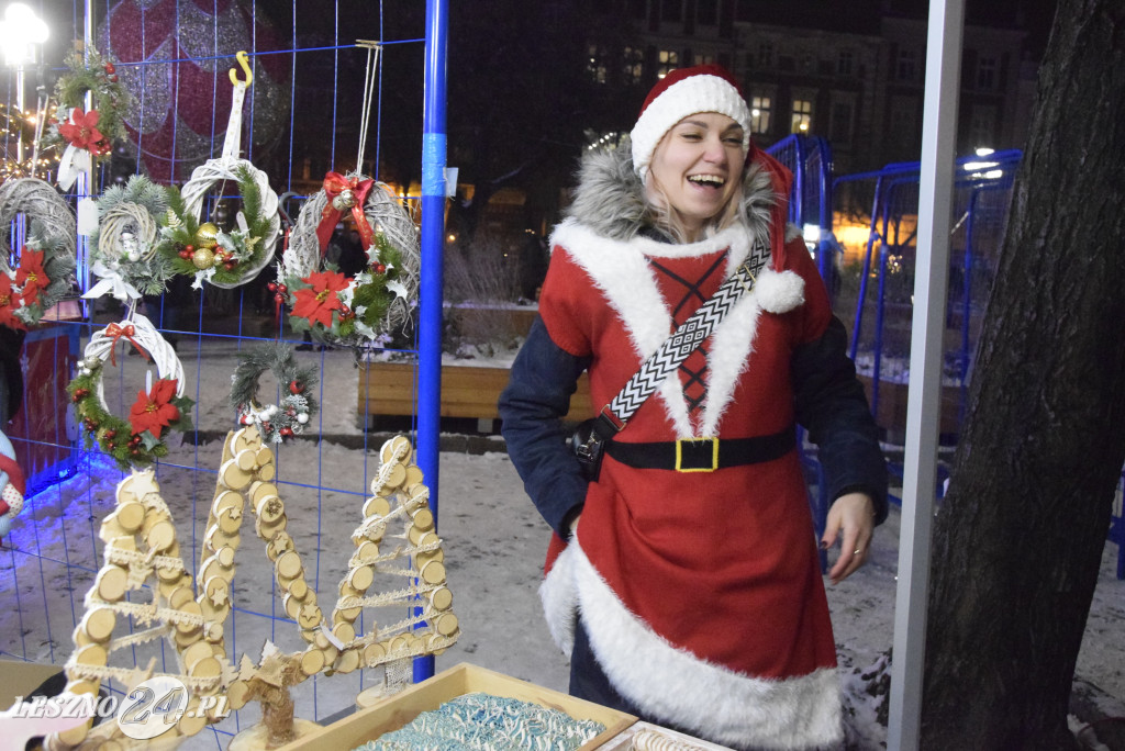 Mikołajki na Rynku w Lesznie