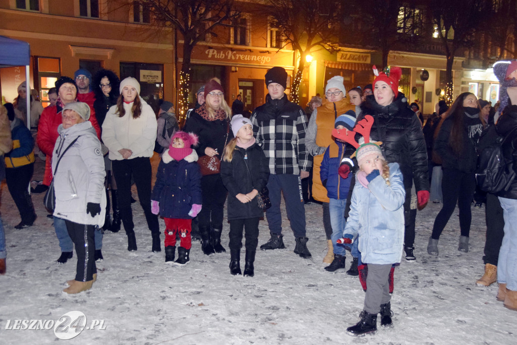 Mikołajki na Rynku w Lesznie