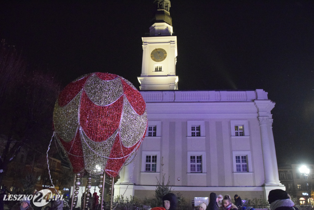 Mikołajki na Rynku w Lesznie