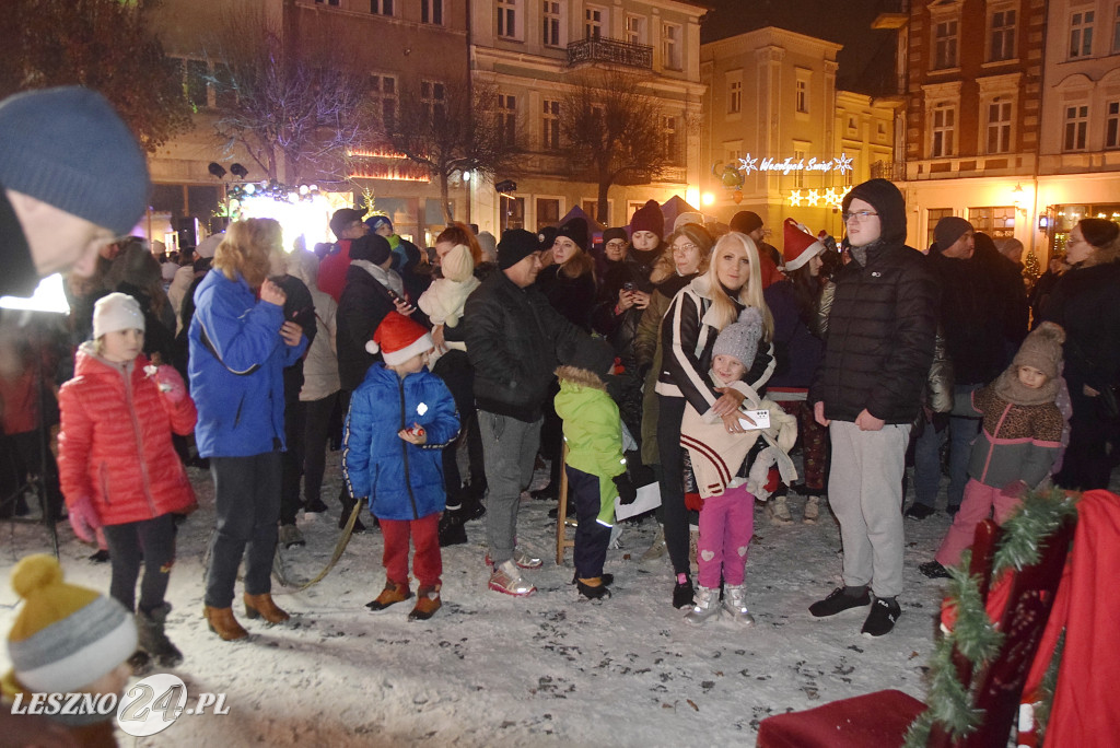 Mikołajki na Rynku w Lesznie