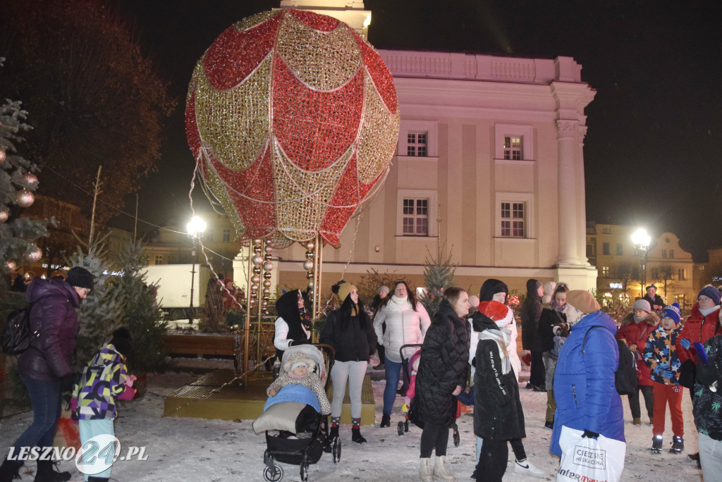 Mikołajki na Rynku w Lesznie