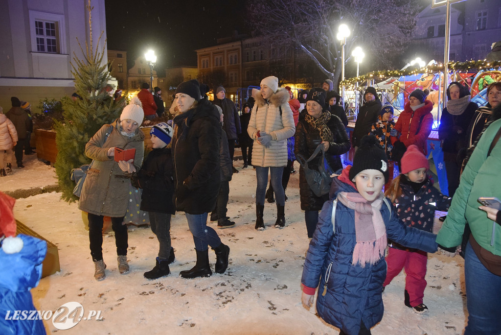 Mikołajki na Rynku w Lesznie