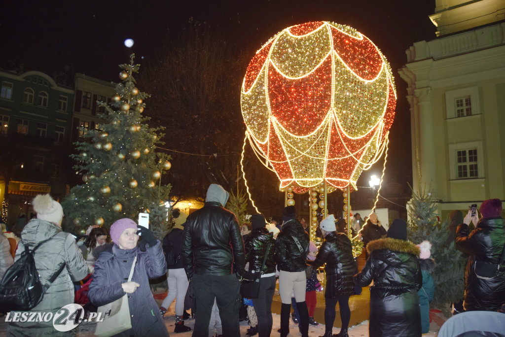 Mikołajki na Rynku w Lesznie