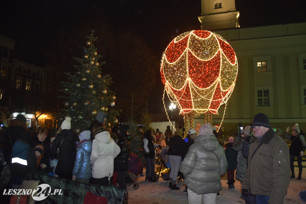 Mikołajki na Rynku w Lesznie