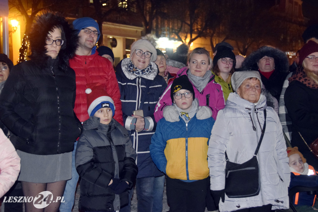 Mikołajki na Rynku w Lesznie