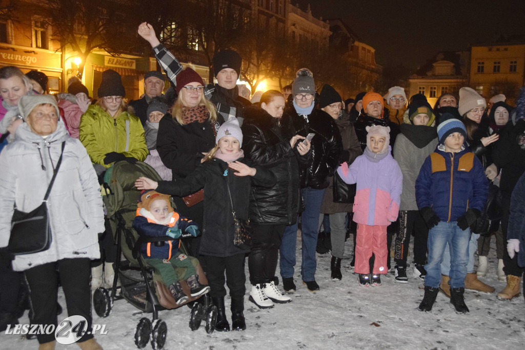 Mikołajki na Rynku w Lesznie