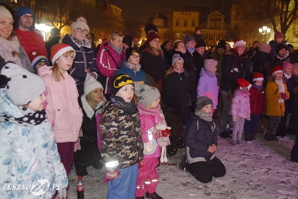 Mikołajki na Rynku w Lesznie