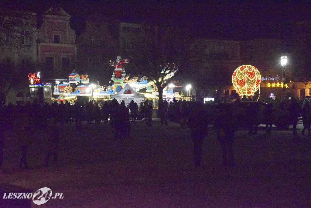 Mikołajki na Rynku w Lesznie