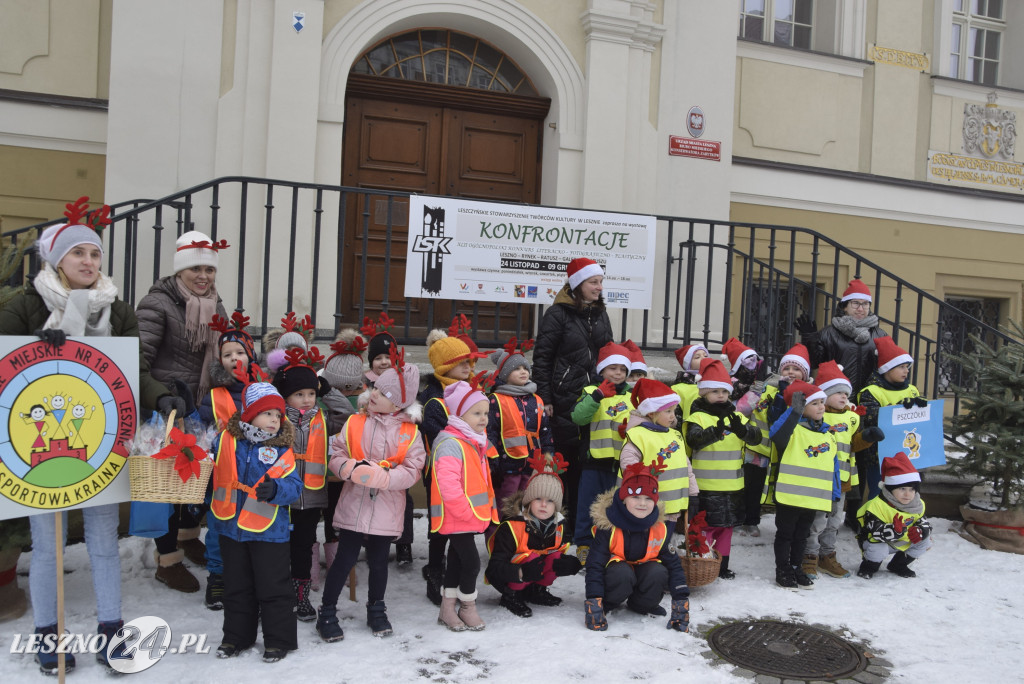 Pszczółki i Puchatki częstowały pierniczkami
