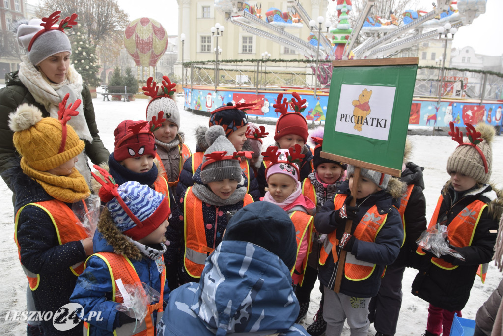 Pszczółki i Puchatki częstowały pierniczkami