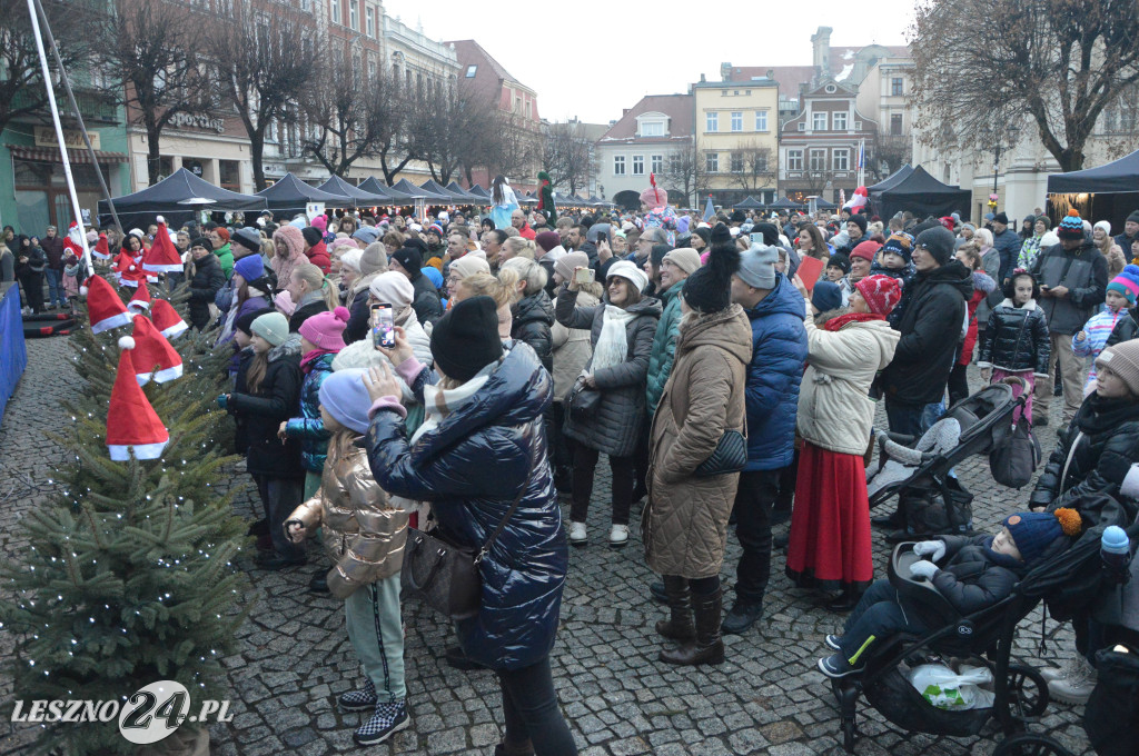 Ekstremalne Mikołajki z NGO na Rynku w Lesznie