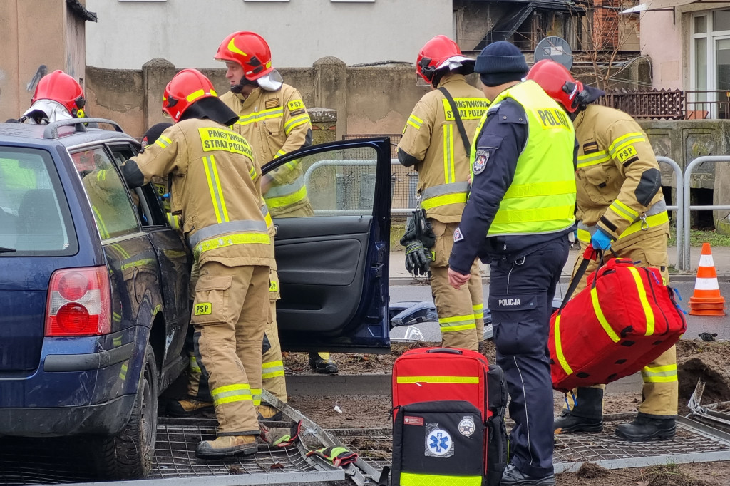 Zderzenie na Alejach Jana Pawła II