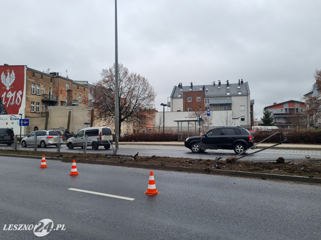 Zderzenie na Alejach Jana Pawła II