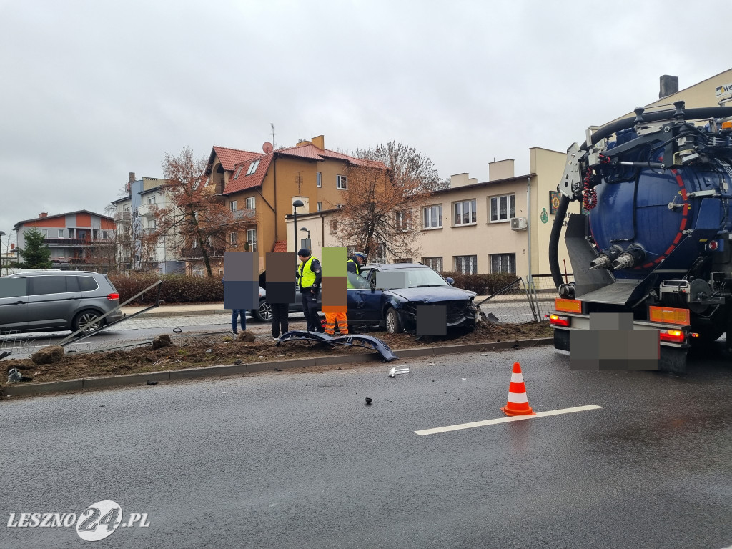 Zderzenie na Alejach Jana Pawła II