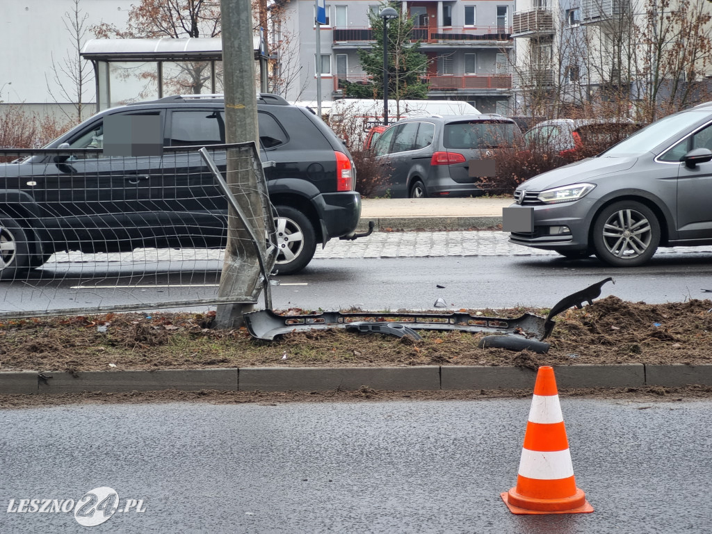 Zderzenie na Alejach Jana Pawła II