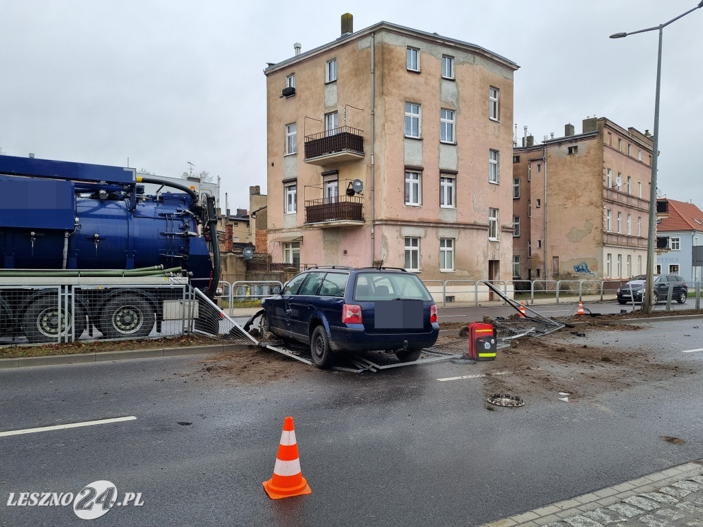 Zderzenie na Alejach Jana Pawła II