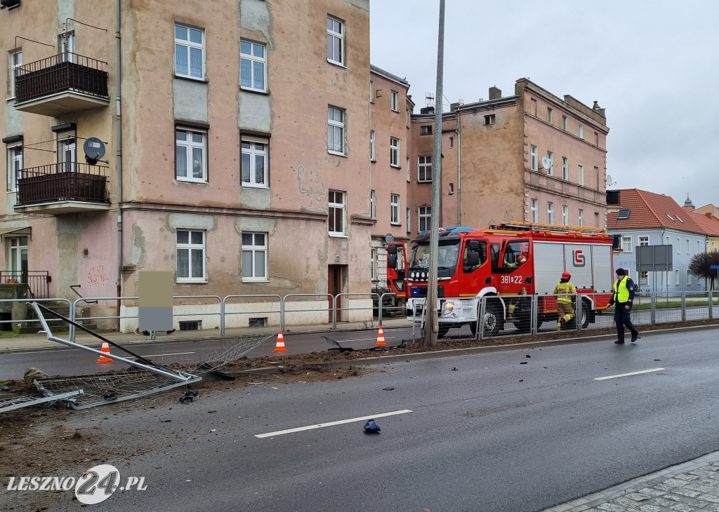 Zderzenie na Alejach Jana Pawła II