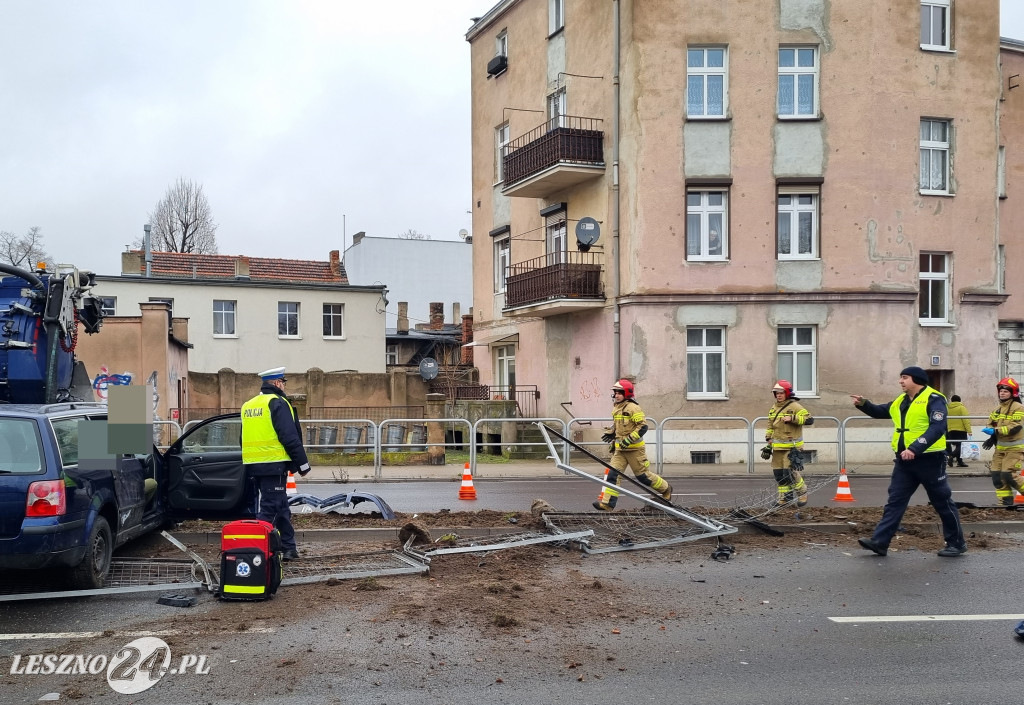 Zderzenie na Alejach Jana Pawła II