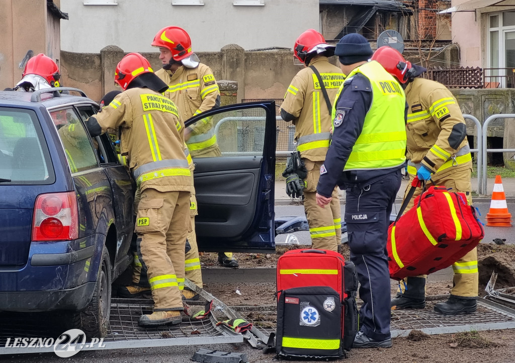Zderzenie na Alejach Jana Pawła II