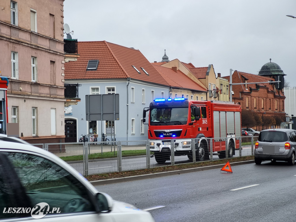 Zderzenie na Alejach Jana Pawła II