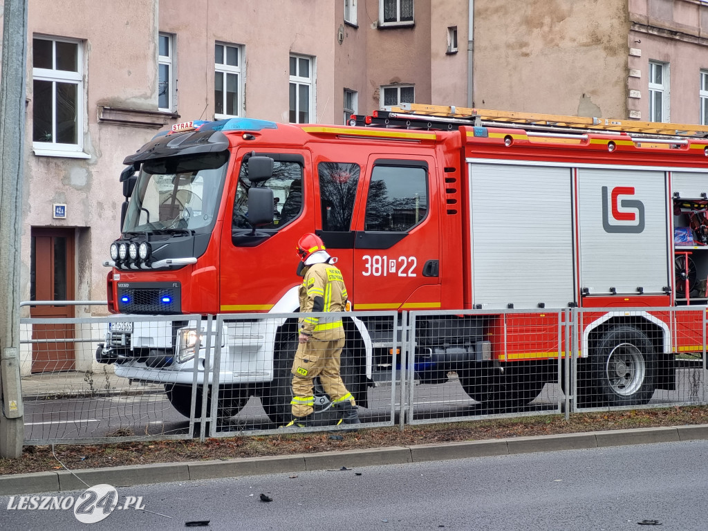 Zderzenie na Alejach Jana Pawła II
