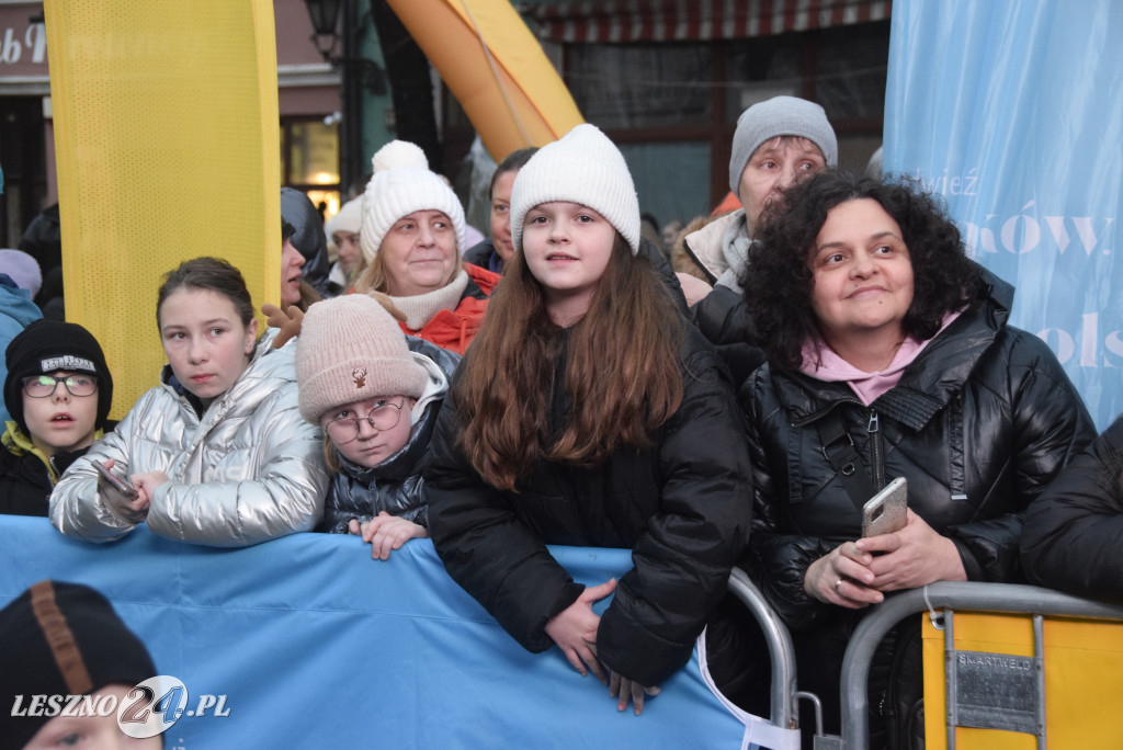 Choinki od RFM FM i Blanka na Rynku w Lesznie