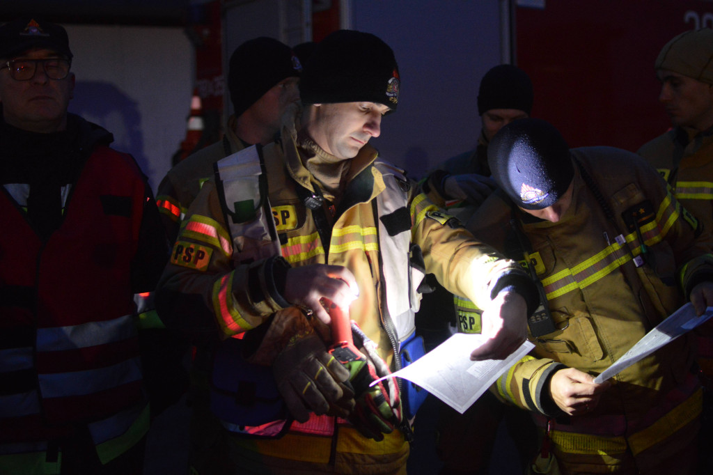 Ćwiczenia na lotnisku w Lesznie