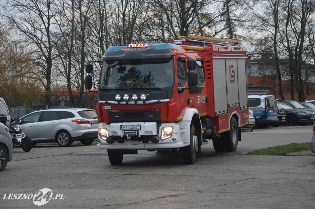 Ćwiczenia na lotnisku w Lesznie