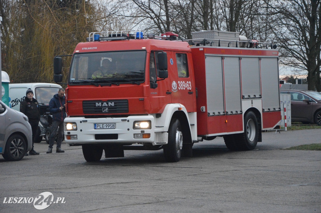 Ćwiczenia na lotnisku w Lesznie