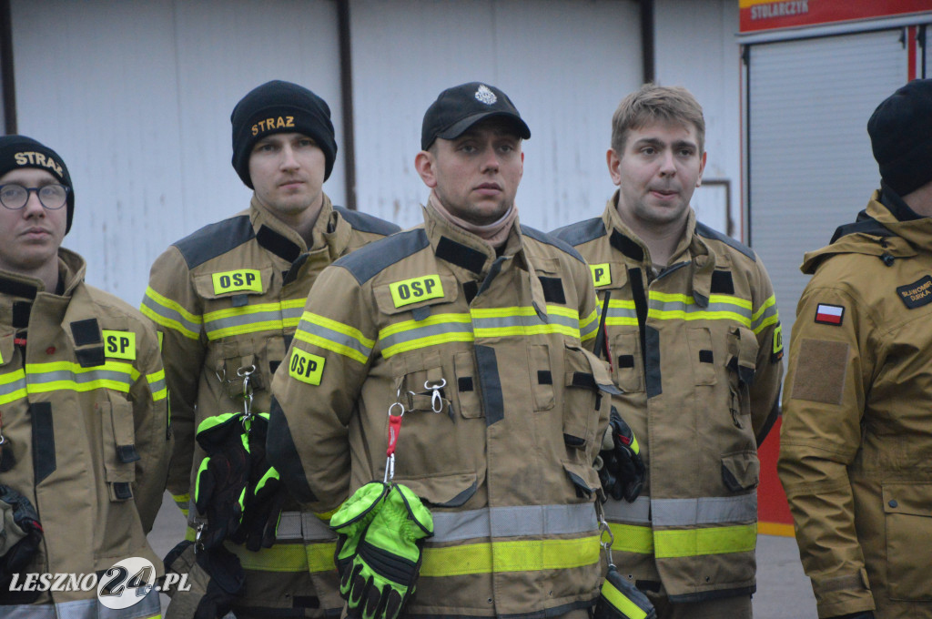 Ćwiczenia na lotnisku w Lesznie