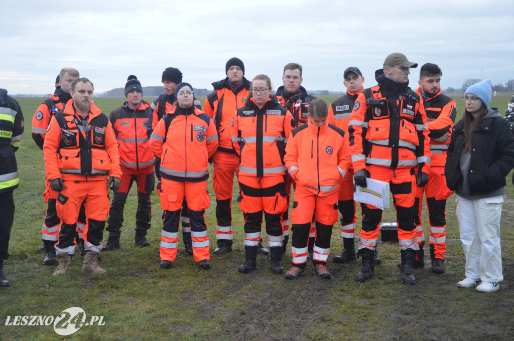 Ćwiczenia na lotnisku w Lesznie