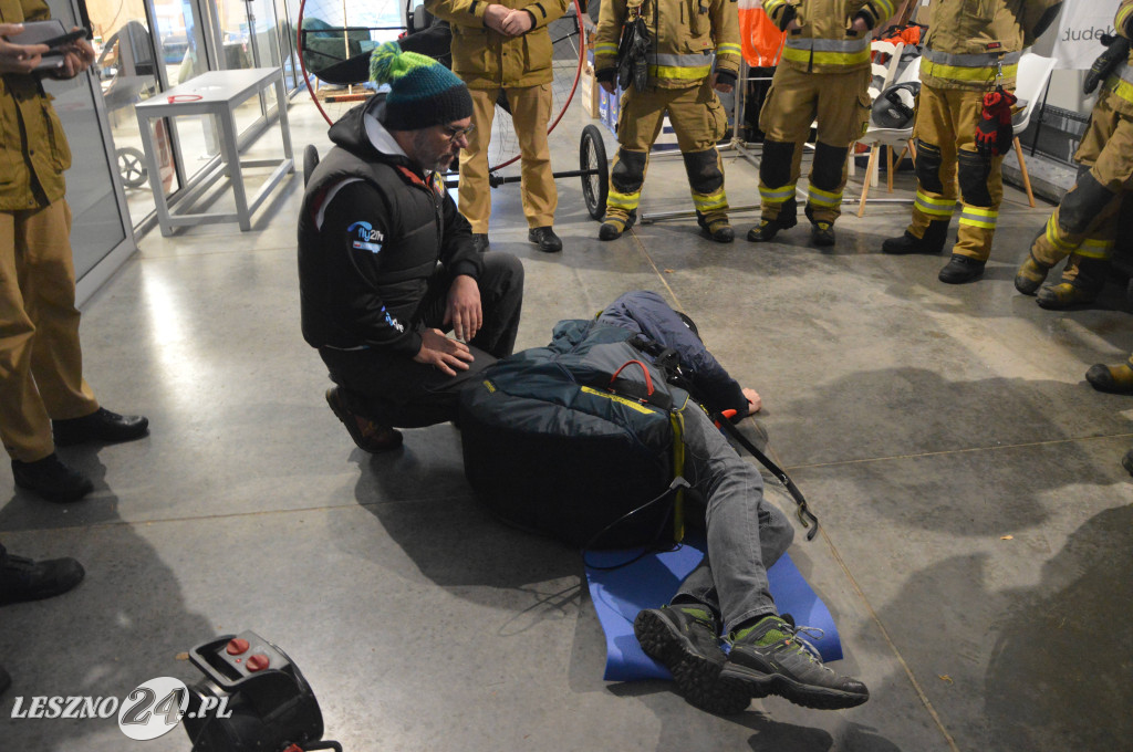 Ćwiczenia na lotnisku w Lesznie