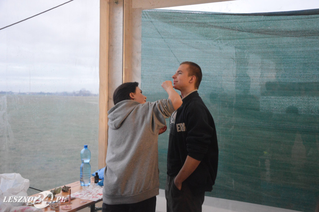 Ćwiczenia na lotnisku w Lesznie