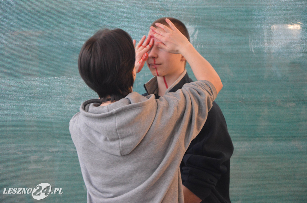 Ćwiczenia na lotnisku w Lesznie