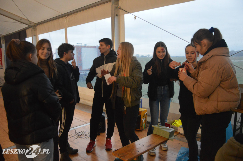 Ćwiczenia na lotnisku w Lesznie