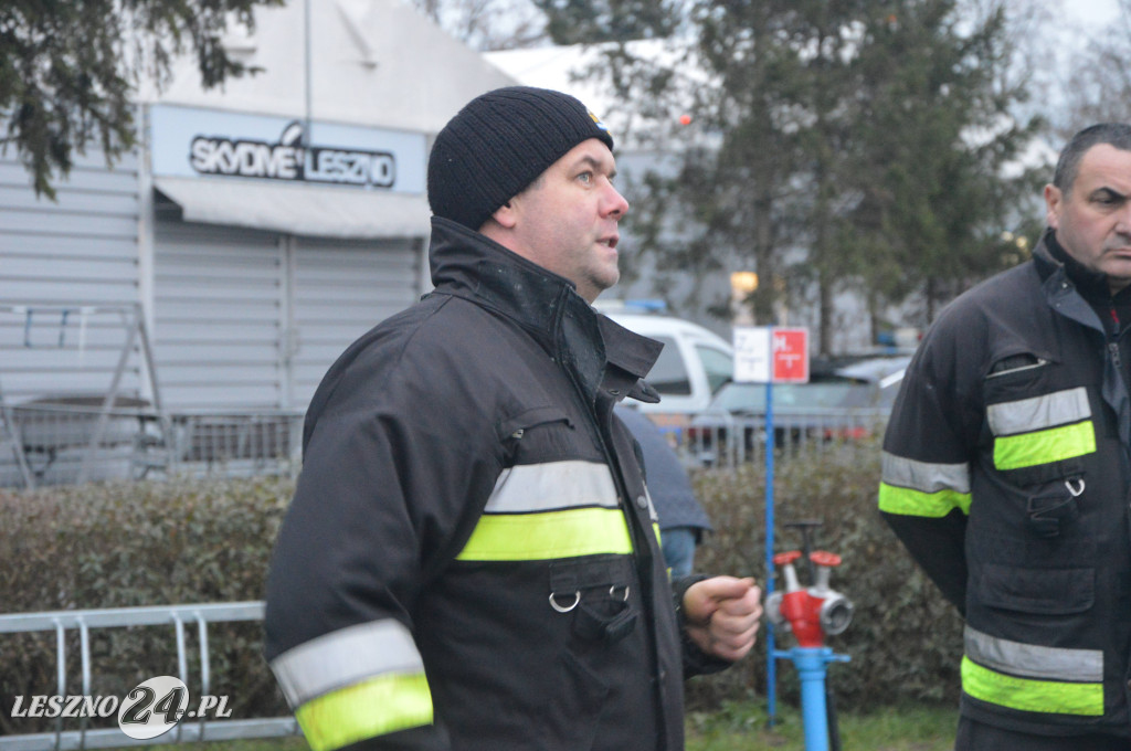 Ćwiczenia na lotnisku w Lesznie