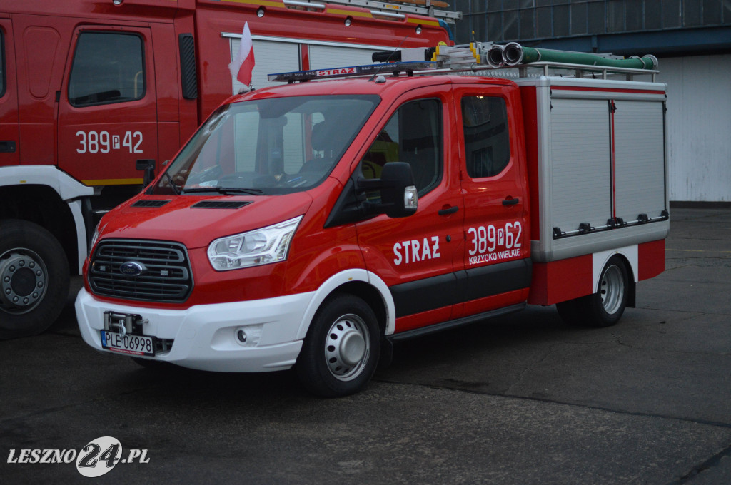 Ćwiczenia na lotnisku w Lesznie