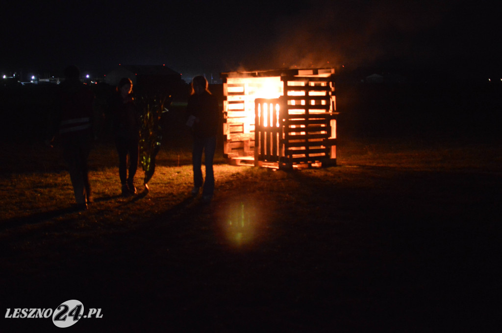 Ćwiczenia na lotnisku w Lesznie