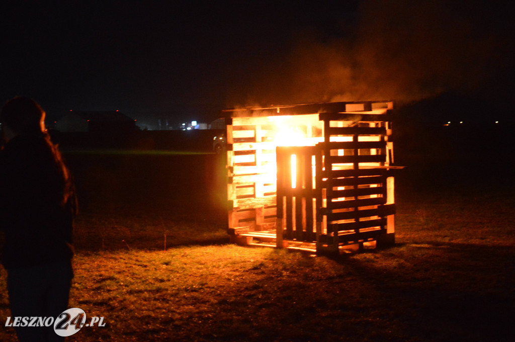 Ćwiczenia na lotnisku w Lesznie
