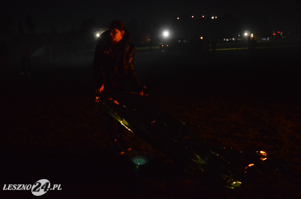 Ćwiczenia na lotnisku w Lesznie