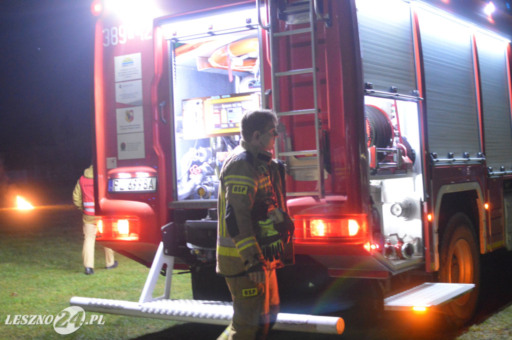 Ćwiczenia na lotnisku w Lesznie