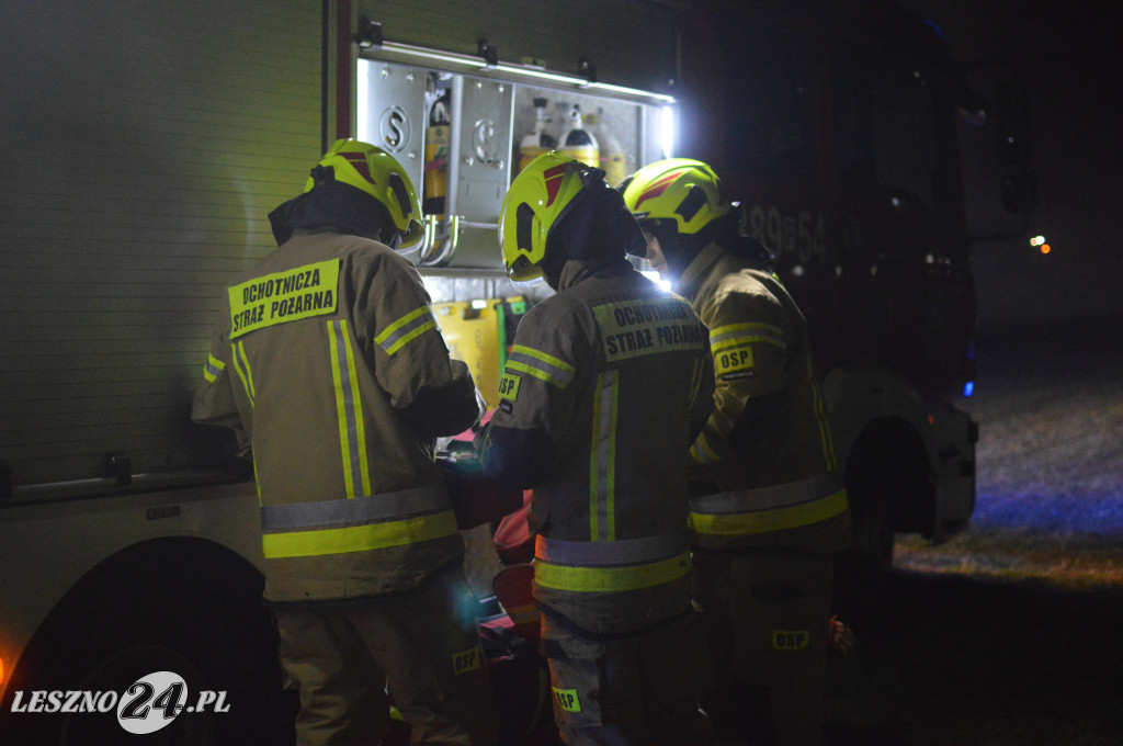 Ćwiczenia na lotnisku w Lesznie