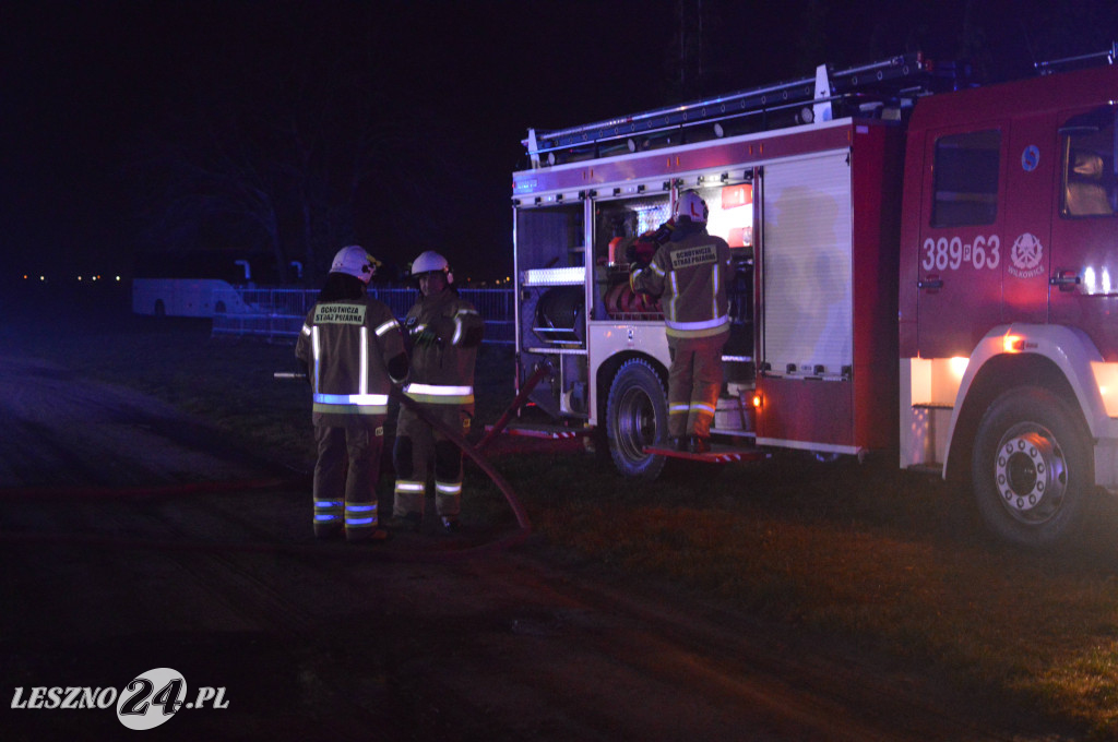 Ćwiczenia na lotnisku w Lesznie