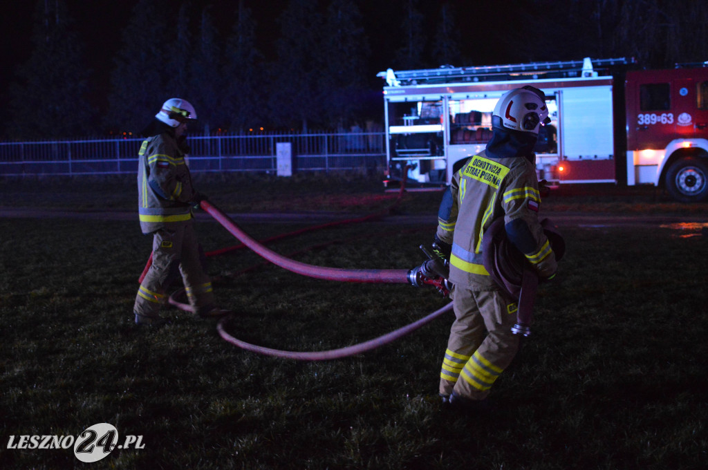 Ćwiczenia na lotnisku w Lesznie
