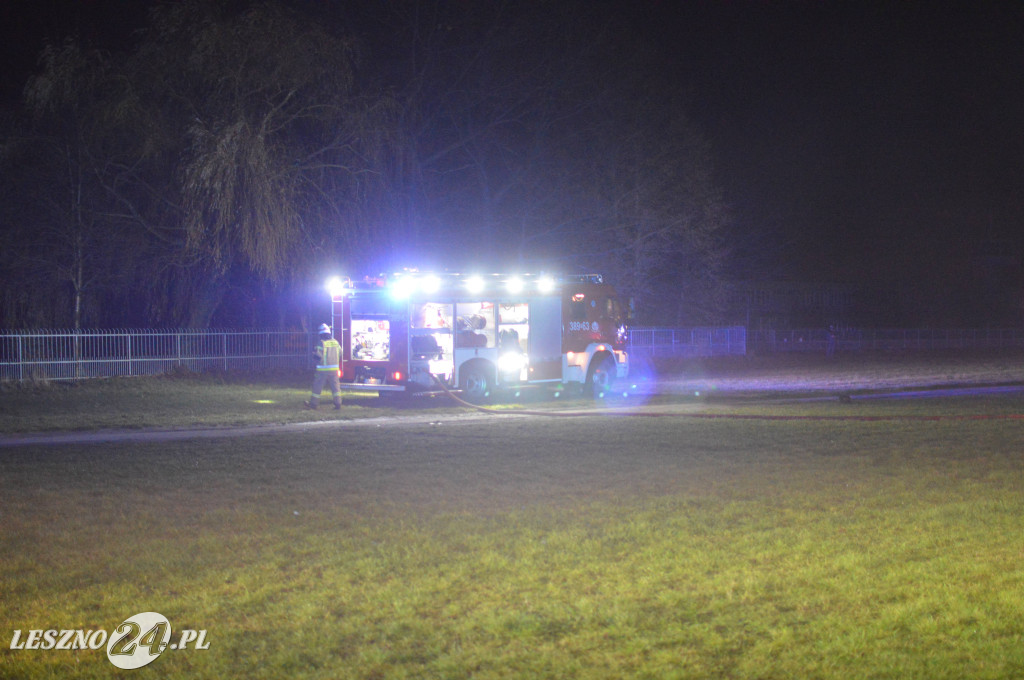 Ćwiczenia na lotnisku w Lesznie