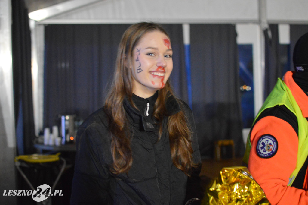 Ćwiczenia na lotnisku w Lesznie